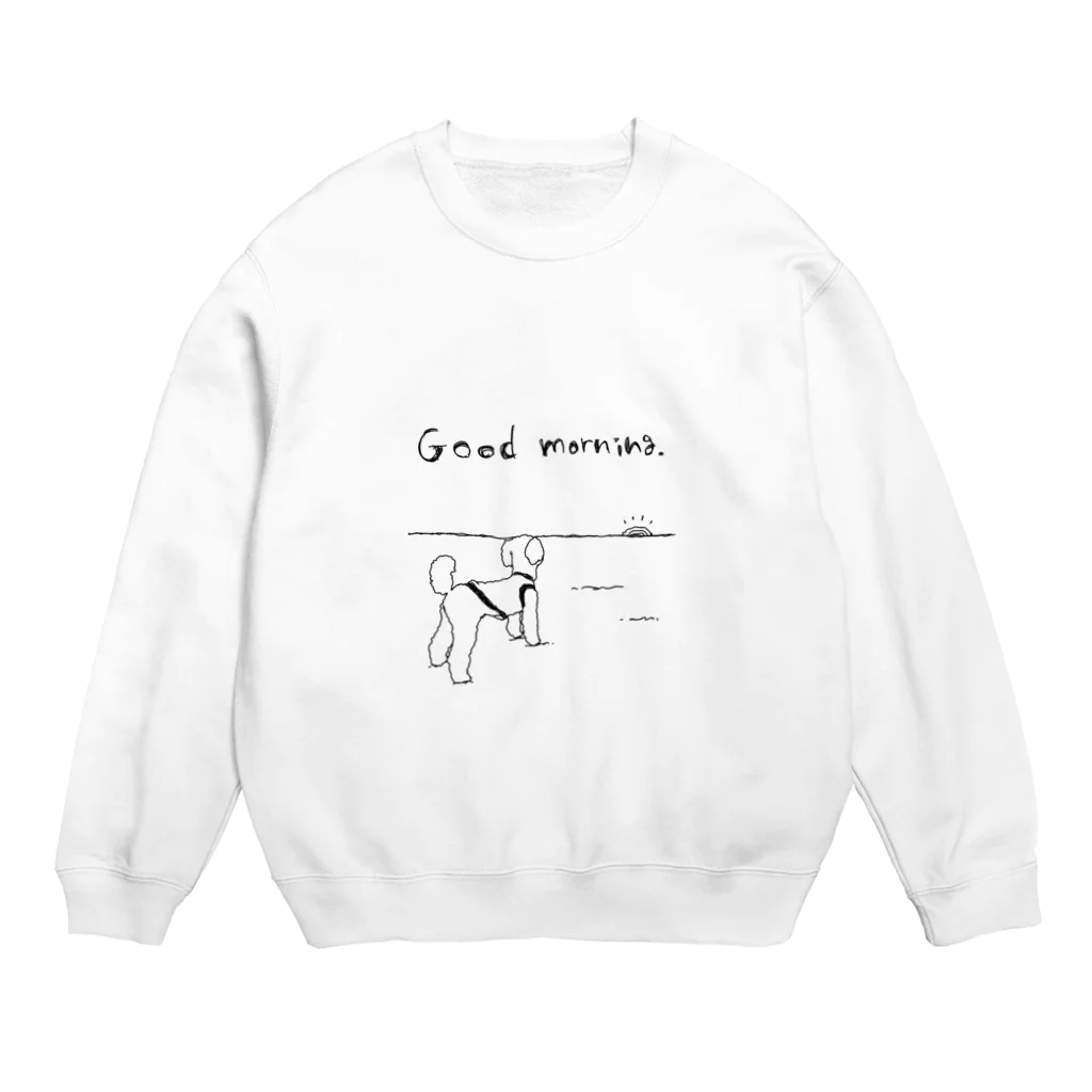 PPのGood morning. Crew Neck Sweatshirt