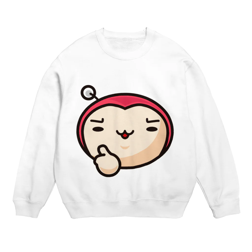 ふじ☆ラクガキ人のピンクせいじん good!! Crew Neck Sweatshirt