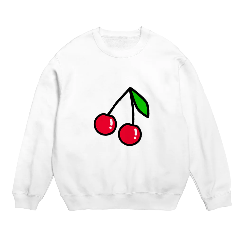 かんづめのチェリー Crew Neck Sweatshirt