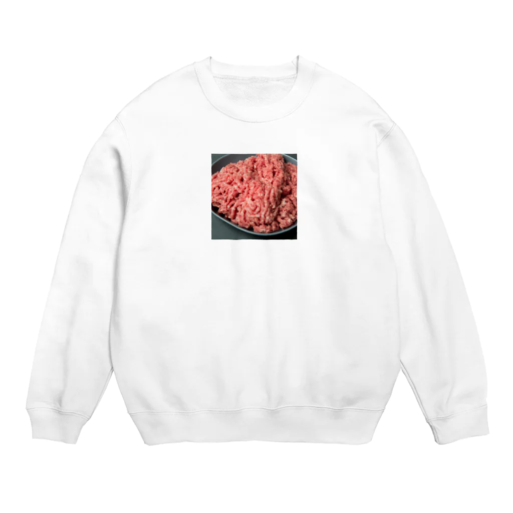 bgengelのひひひひき肉でーす！ Crew Neck Sweatshirt