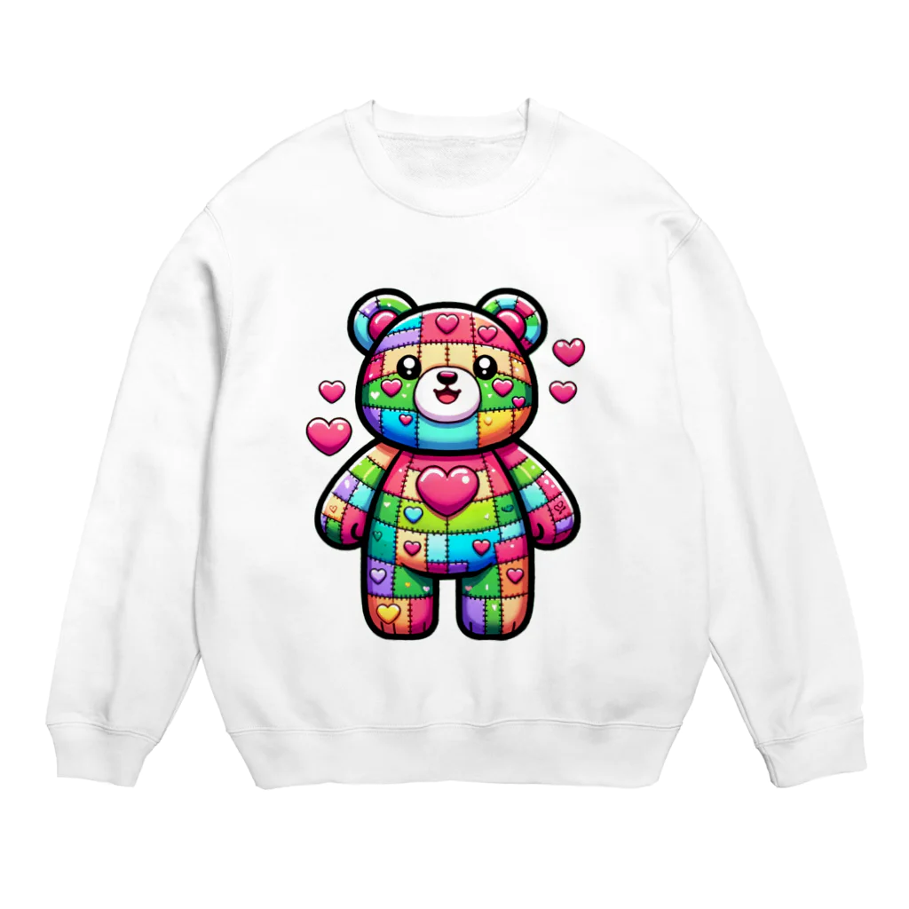 【公式】Colorful Animalsのカラベア Crew Neck Sweatshirt