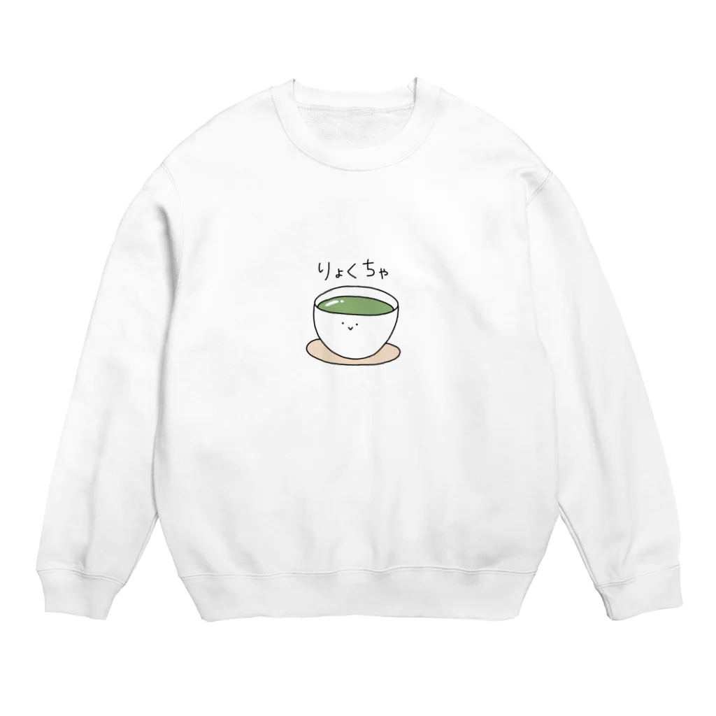 Medamayakiのりょくちゃ Crew Neck Sweatshirt