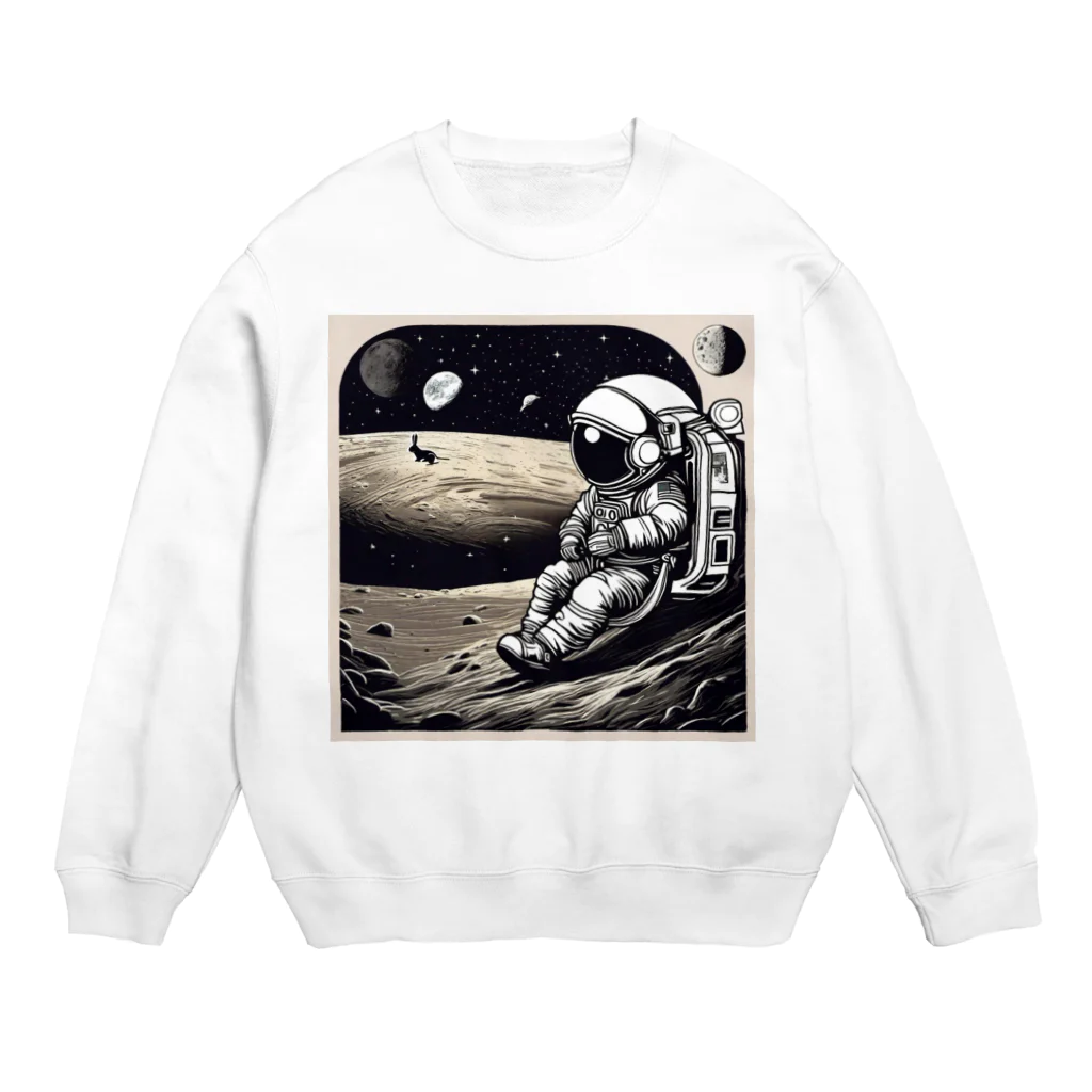 宇宙開発デザイン科の百聞は一見にしかず Crew Neck Sweatshirt