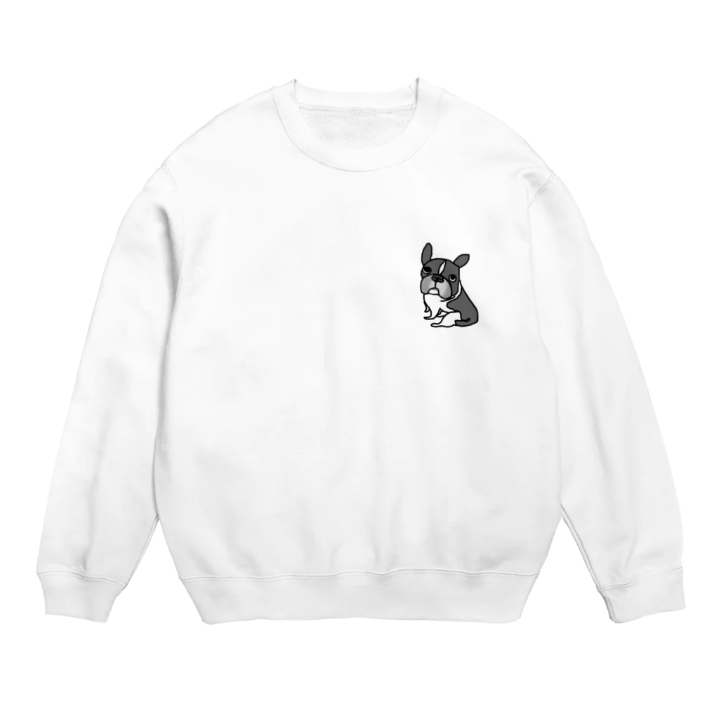 ひらいんさいどのブルオさん Crew Neck Sweatshirt