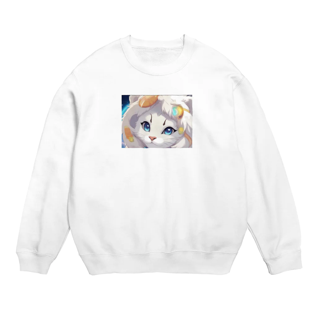 ポジパレード 🎉のムーンシャインタイガリーナ Crew Neck Sweatshirt