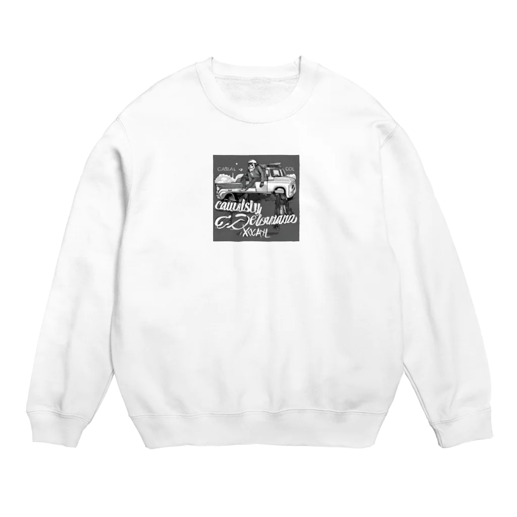 mofu mofu309の回覧板忘れたわ Crew Neck Sweatshirt