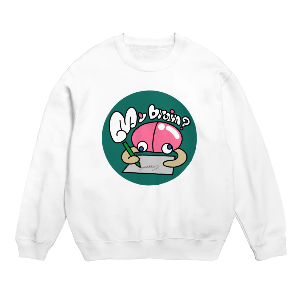 Cute's Making 需要と供給のMybrain大脳くん　グッズ Crew Neck Sweatshirt