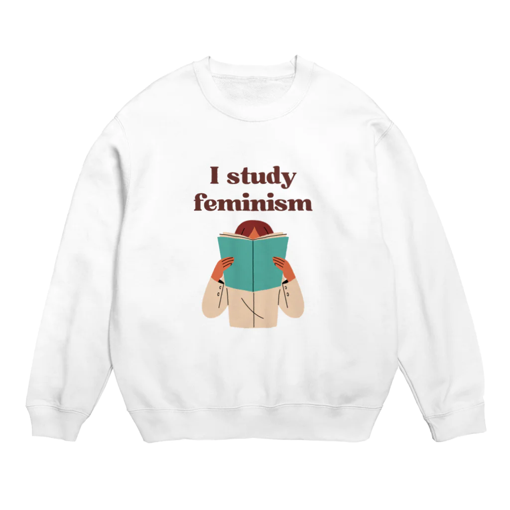 GG Voice & ActionのI study feminism Crew Neck Sweatshirt