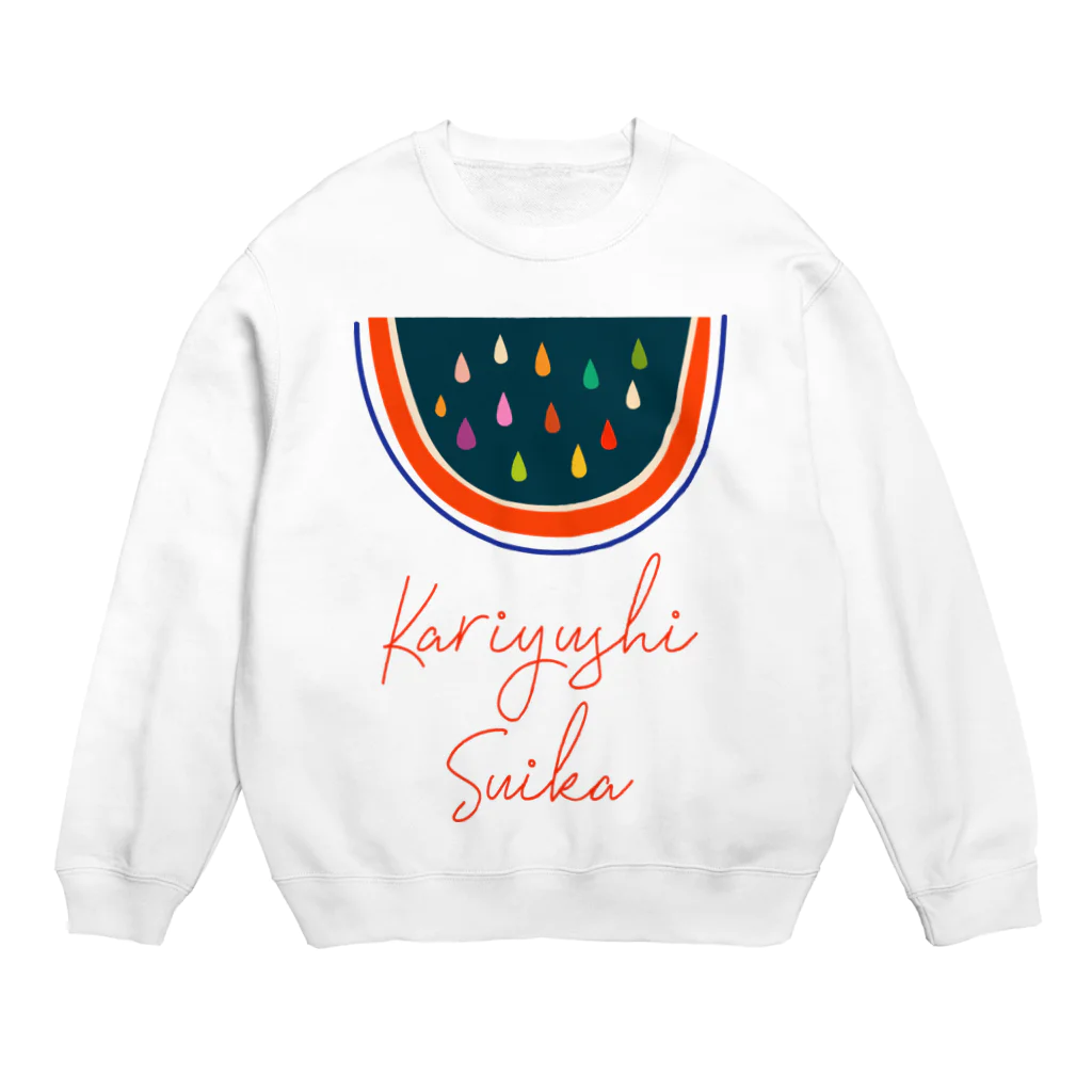 かりゆしすいか🍉のかりゆしすいかオリジナル Crew Neck Sweatshirt