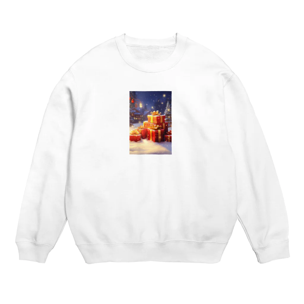 AI_Terumiのクリスマス　プレゼントボックス Crew Neck Sweatshirt