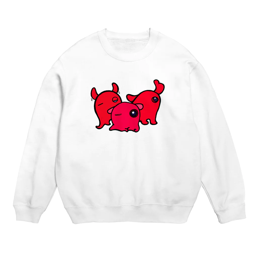 水づくし.comのメンメンメンダコ Crew Neck Sweatshirt