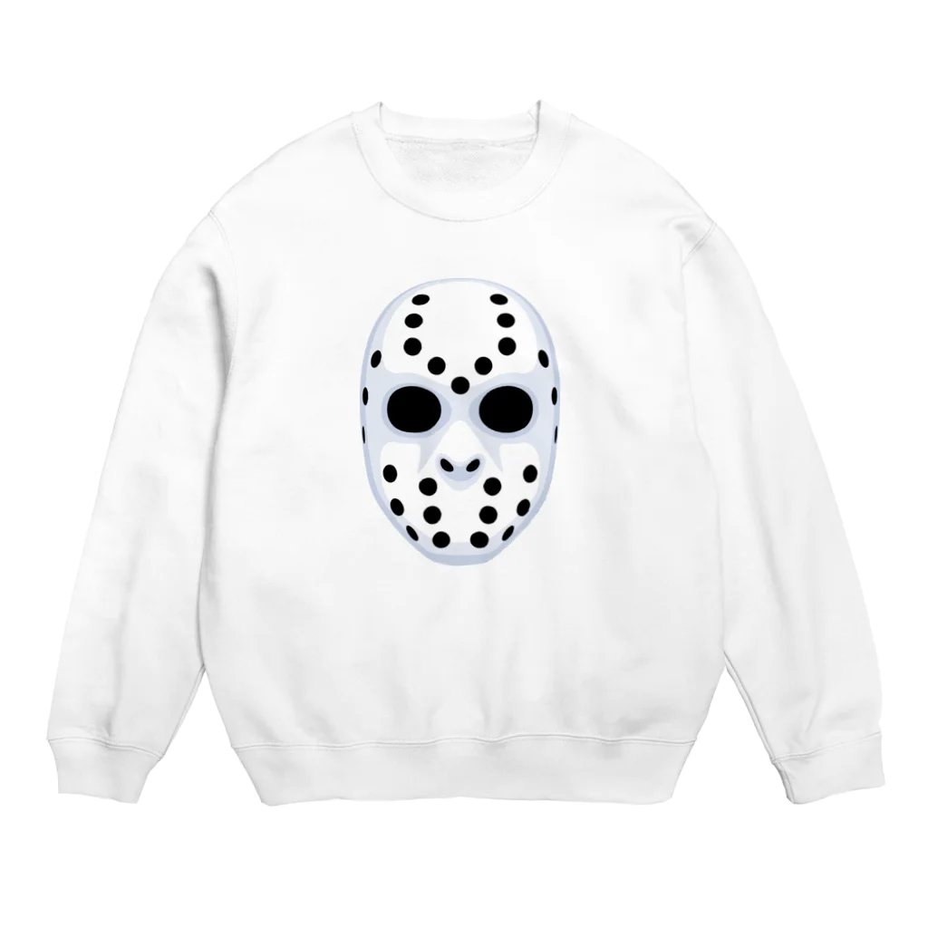 kimchinのホラーなホッケーマスク Crew Neck Sweatshirt