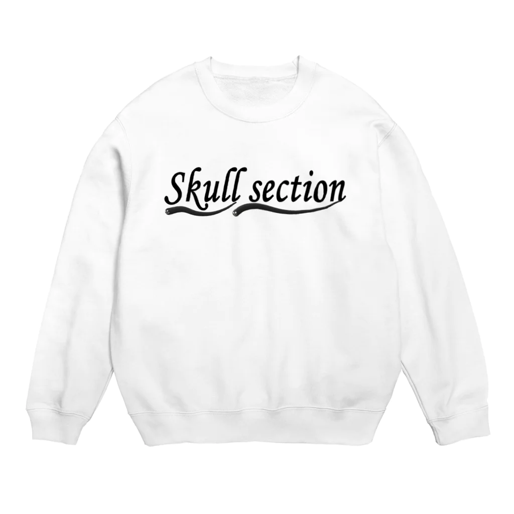 Skull sectionのSkull sectionのロゴ Crew Neck Sweatshirt