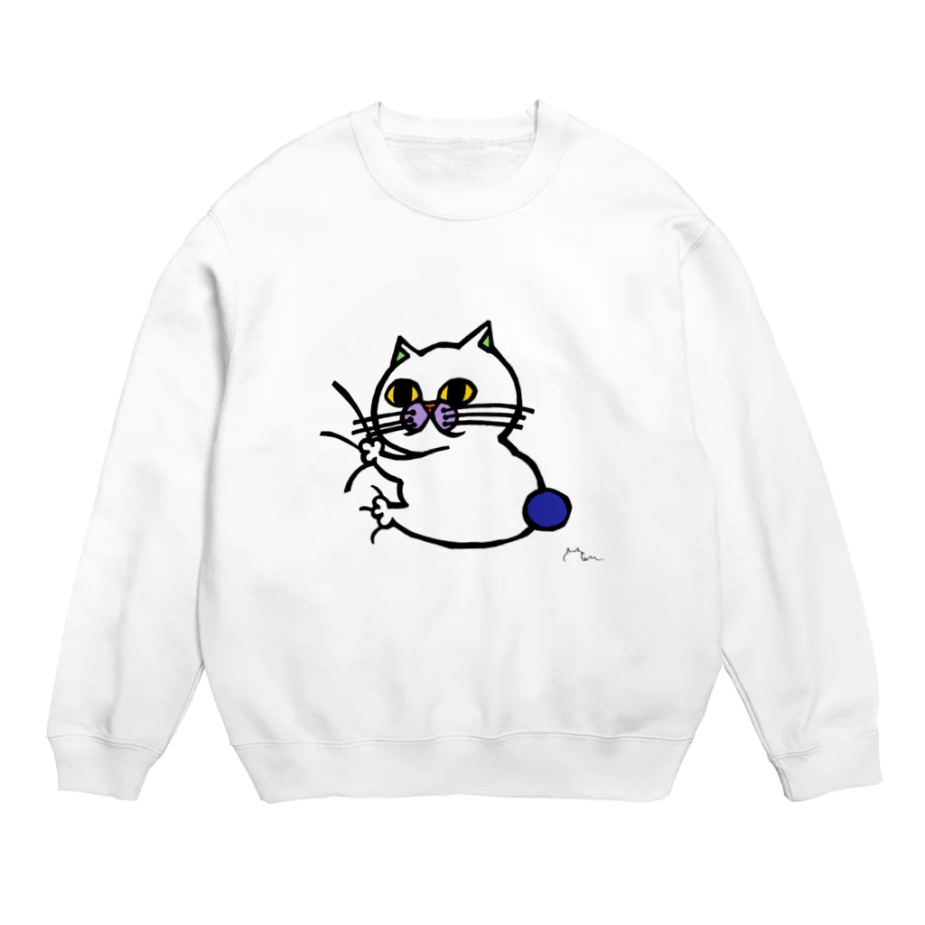 KENのだきつきネコ※販売終了 Crew Neck Sweatshirt