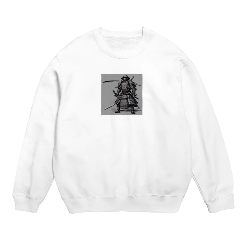 MOnaの渋い 侍 Crew Neck Sweatshirt