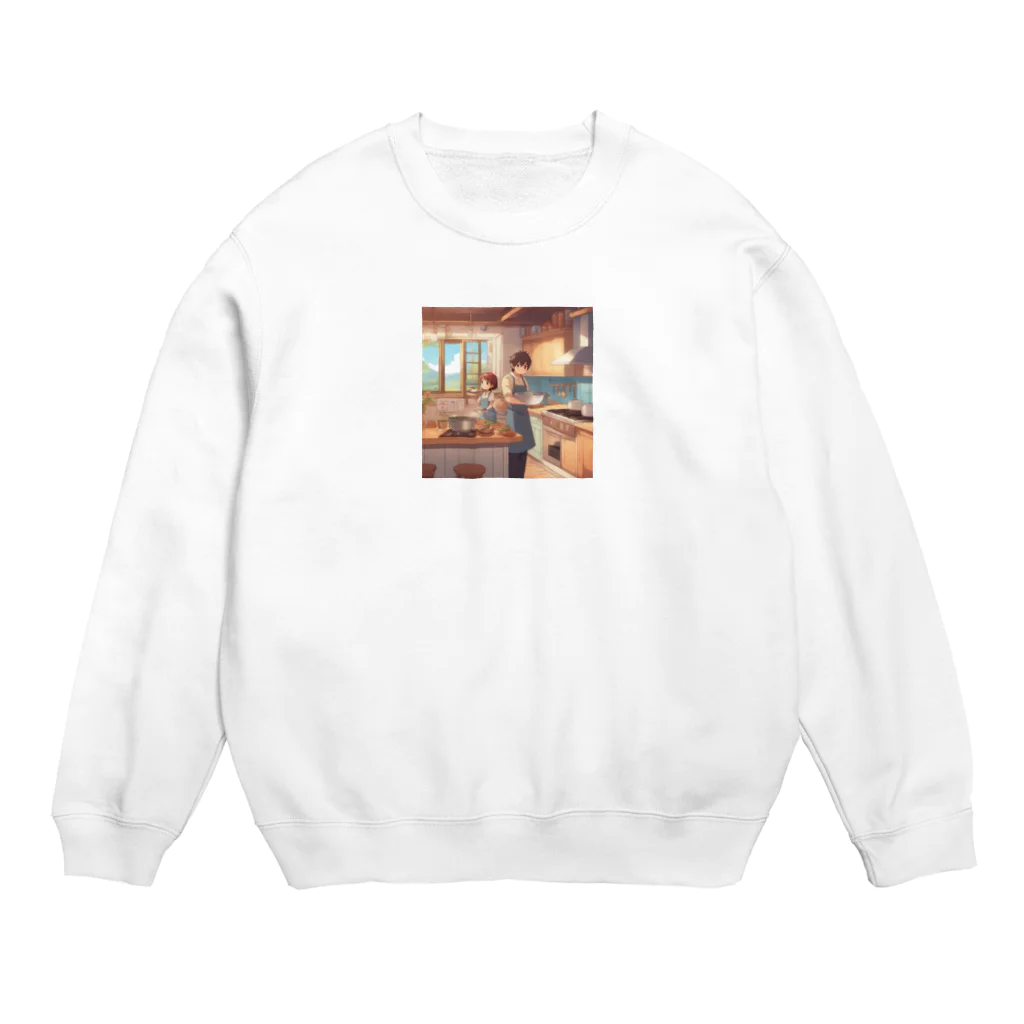 toko-tenの休日 Crew Neck Sweatshirt