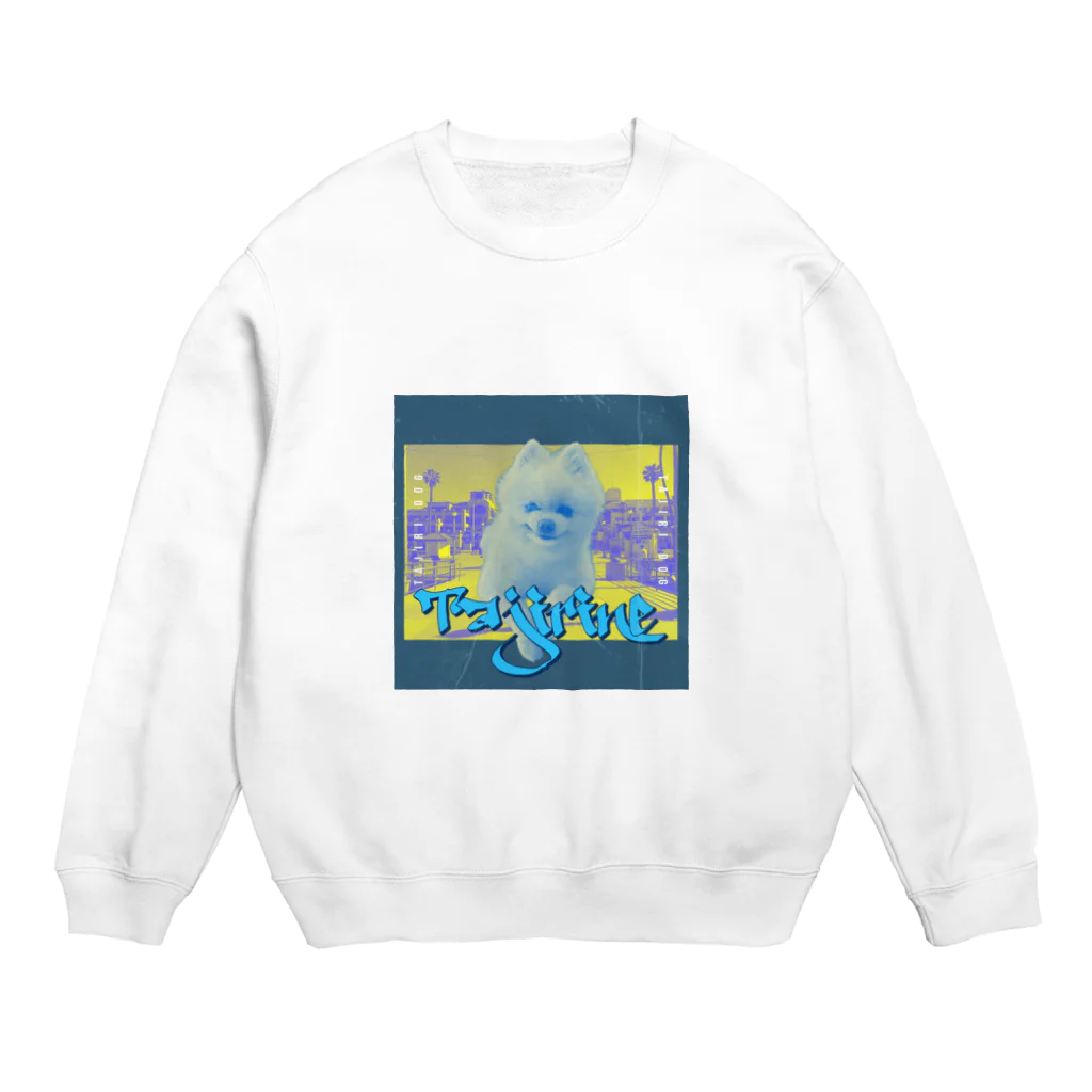 田尻犬(たじりけん)のタジリーヌHIPHOPスタイル Crew Neck Sweatshirt