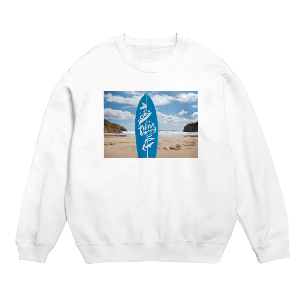 "Positive Thinking"の"Positive Thinking"  Crew Neck Sweatshirt