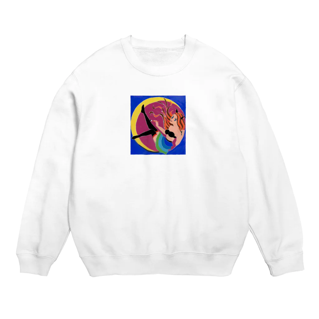 入り江わにアナログ店の猫耳2017 Crew Neck Sweatshirt