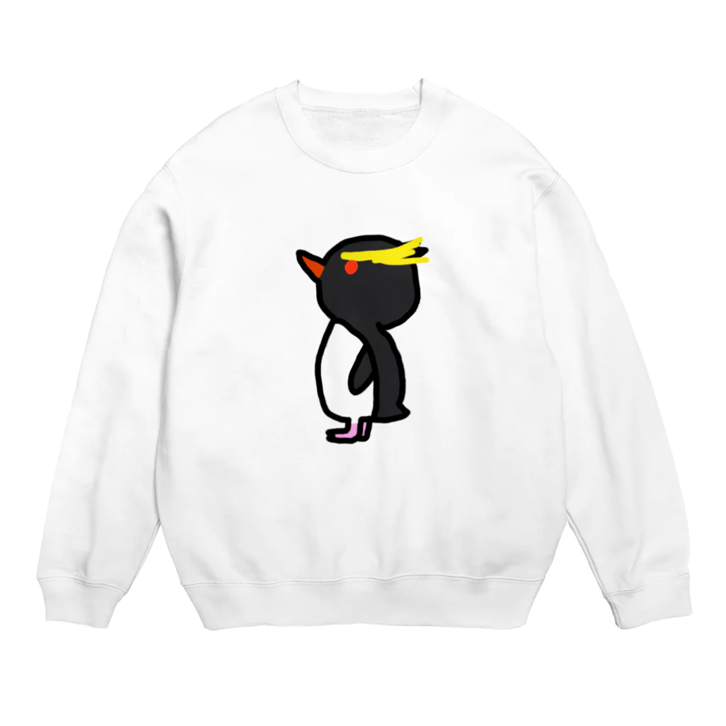 洗拓機のイワトビペンギン Crew Neck Sweatshirt