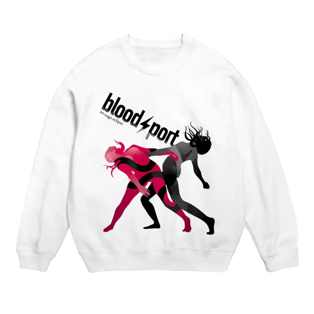 bloodsportの#4 naga eclipse Crew Neck Sweatshirt