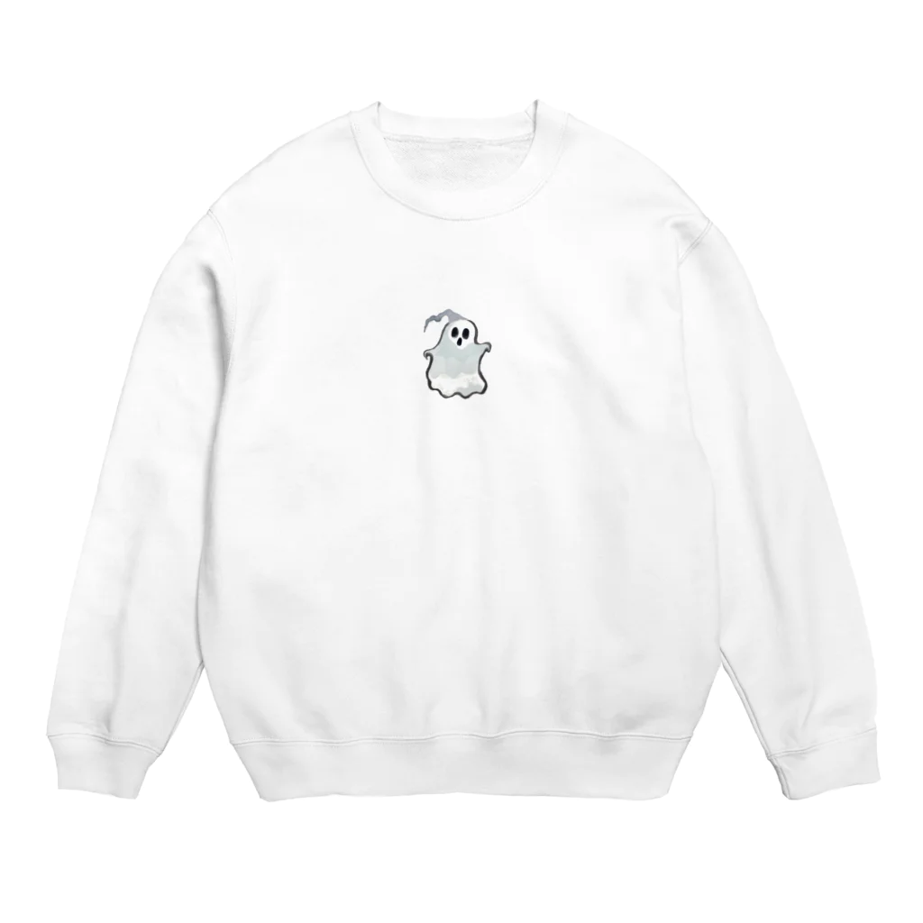 木馬のキュートなお化け Crew Neck Sweatshirt