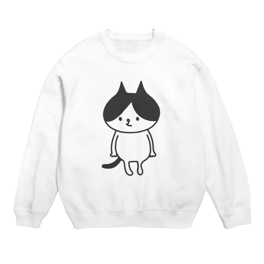 shoのハチワレキャット Crew Neck Sweatshirt