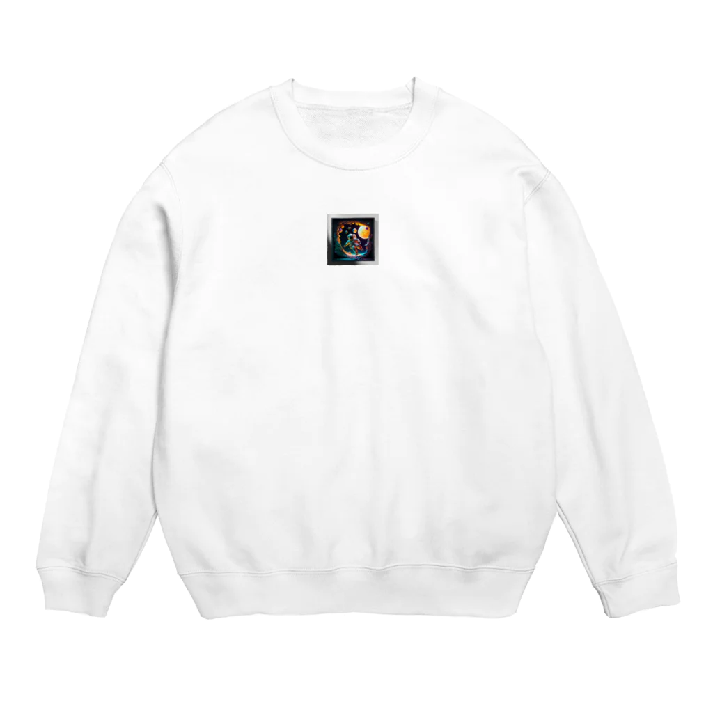 Hilariの宇宙飛行士シリーズ Crew Neck Sweatshirt