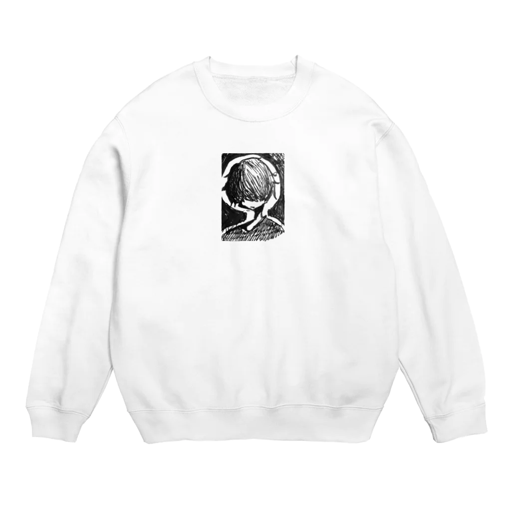 anemoneのanemone君 Crew Neck Sweatshirt