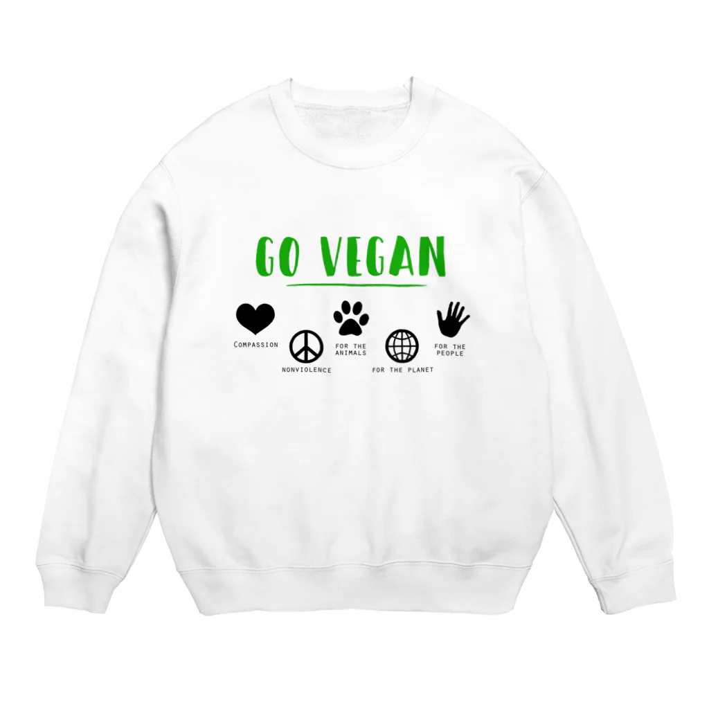 GO VEGANのGO VEGAN - スウェットA Crew Neck Sweatshirt