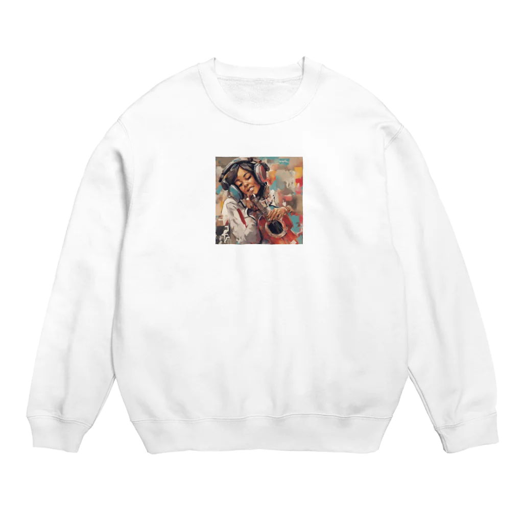 MevioのMevio ロックウーメン Crew Neck Sweatshirt