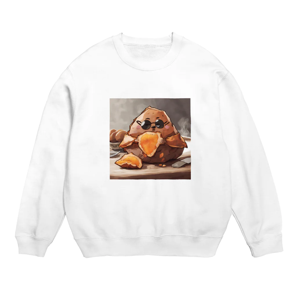 けんちゃんのやっき芋 Crew Neck Sweatshirt