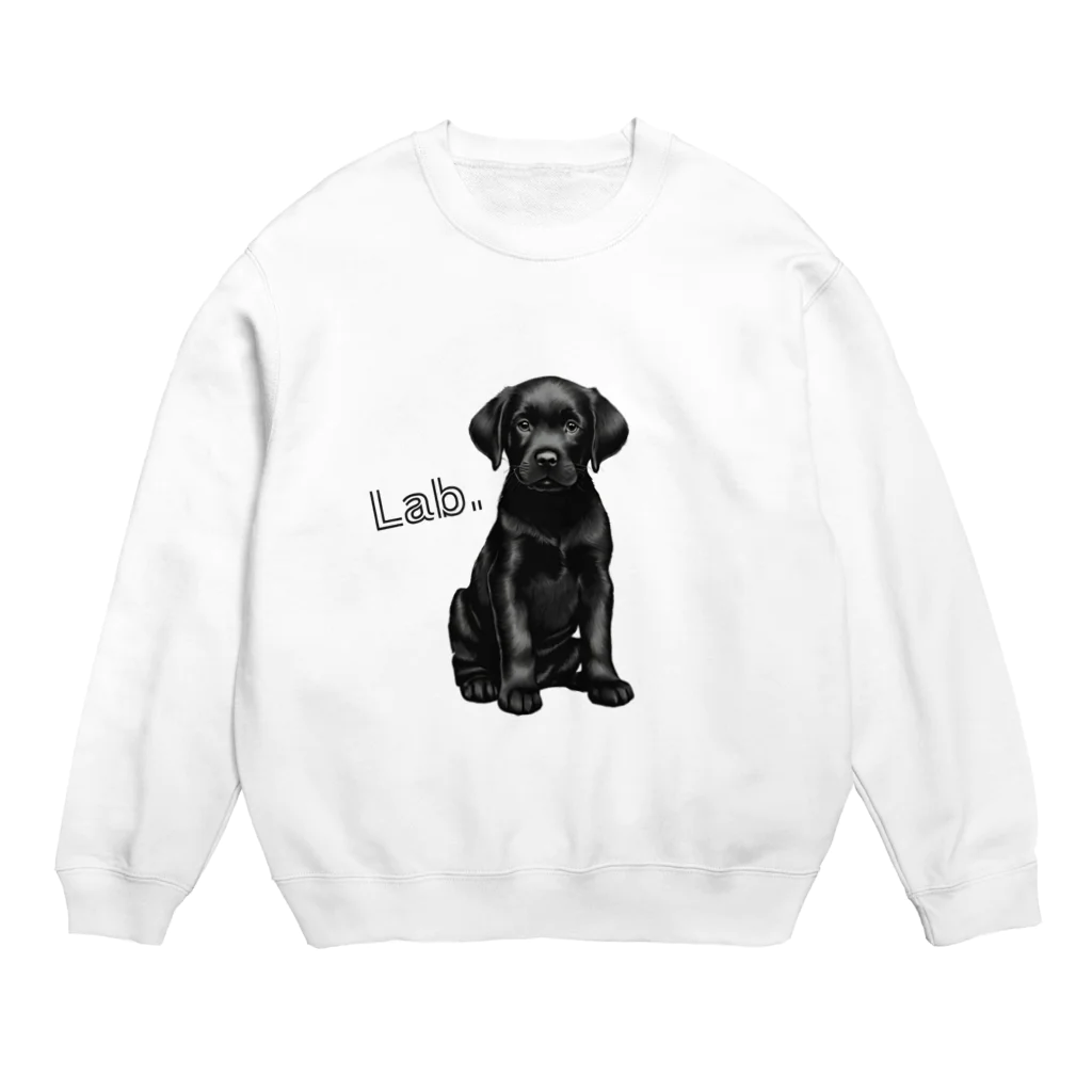 Labradorの黒Lab.グッズ スウェット