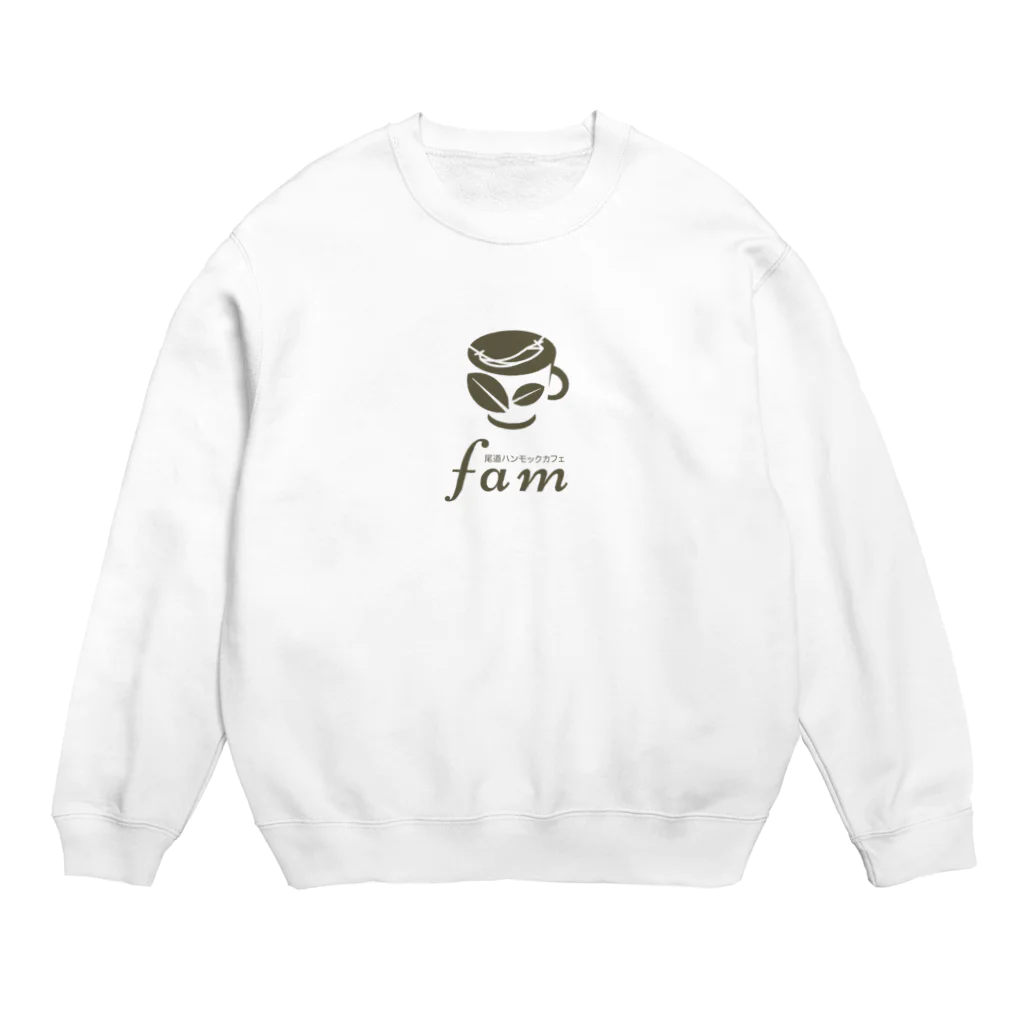 chicchi-famのハンモックカフェfam  Crew Neck Sweatshirt