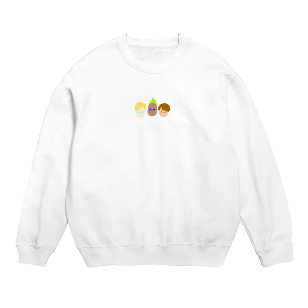 anemoneの地球人 Crew Neck Sweatshirt