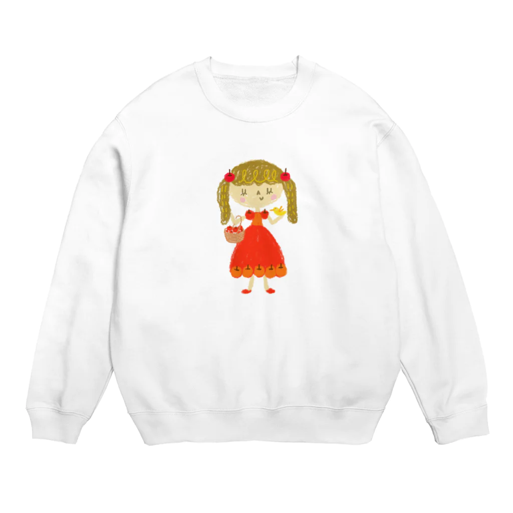 メリーメリークリスマスランドのApple Princess りんごちゃん Crew Neck Sweatshirt