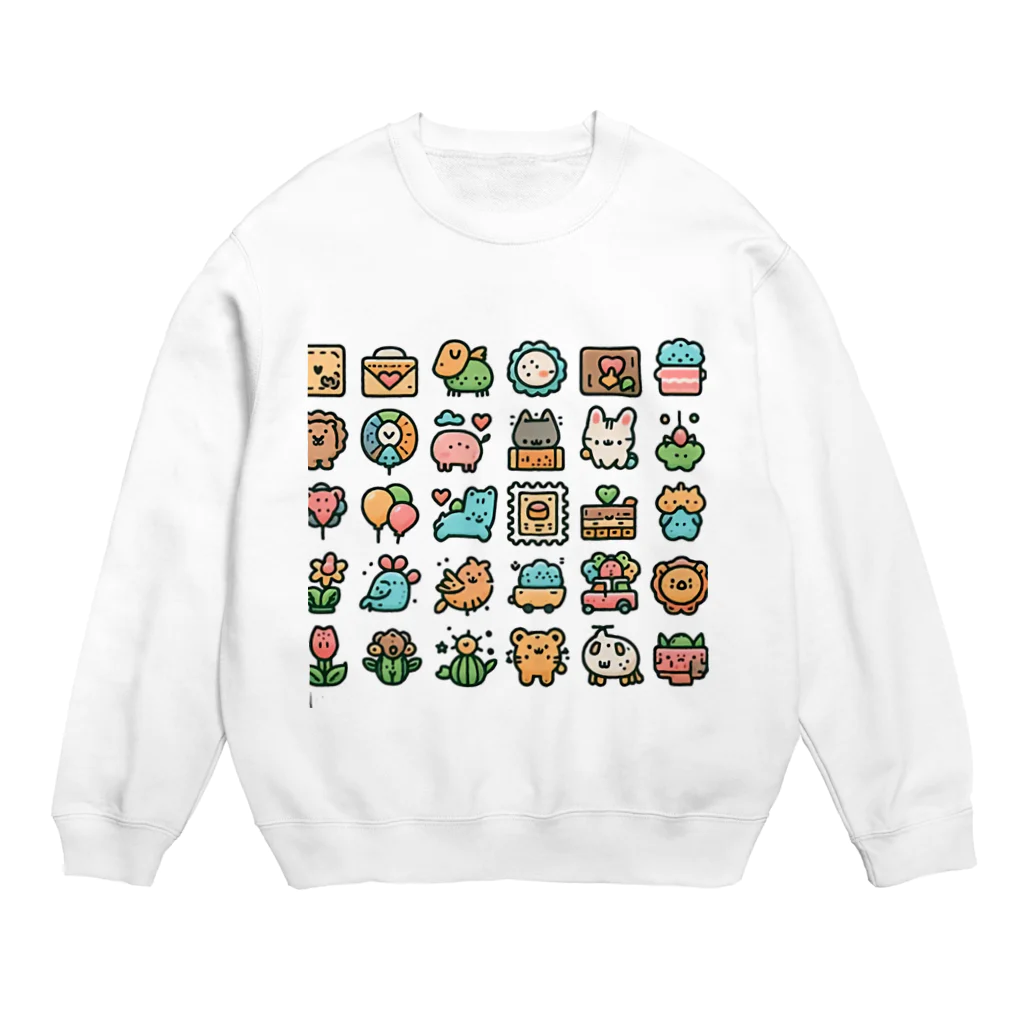 Hitoの幻想のワンダービースト・コレクション Crew Neck Sweatshirt