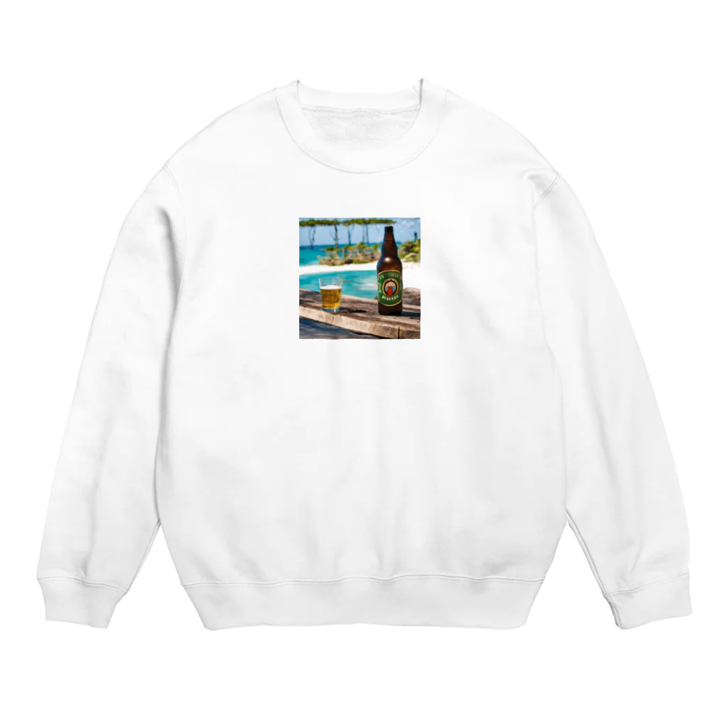 BBQ---のsouthern island beer Crew Neck Sweatshirt