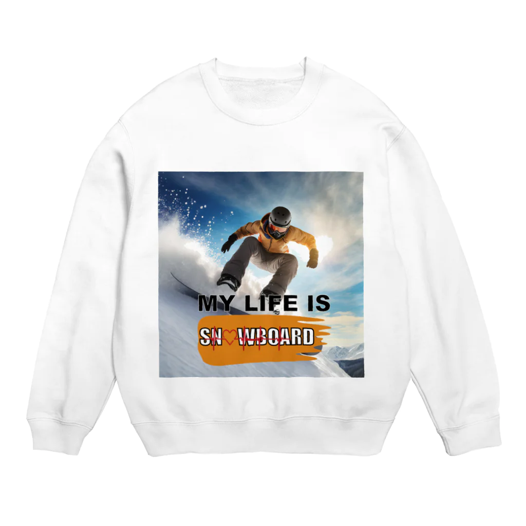 ArtDesignWorksのスノーボードスポーツ Crew Neck Sweatshirt