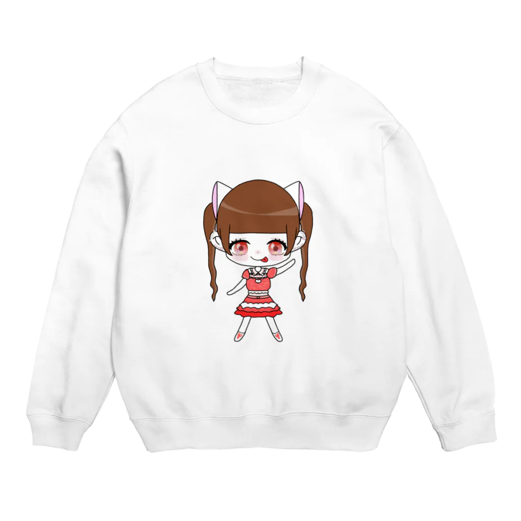 🌸KAZUHA🍓のかぴこたん Crew Neck Sweatshirt