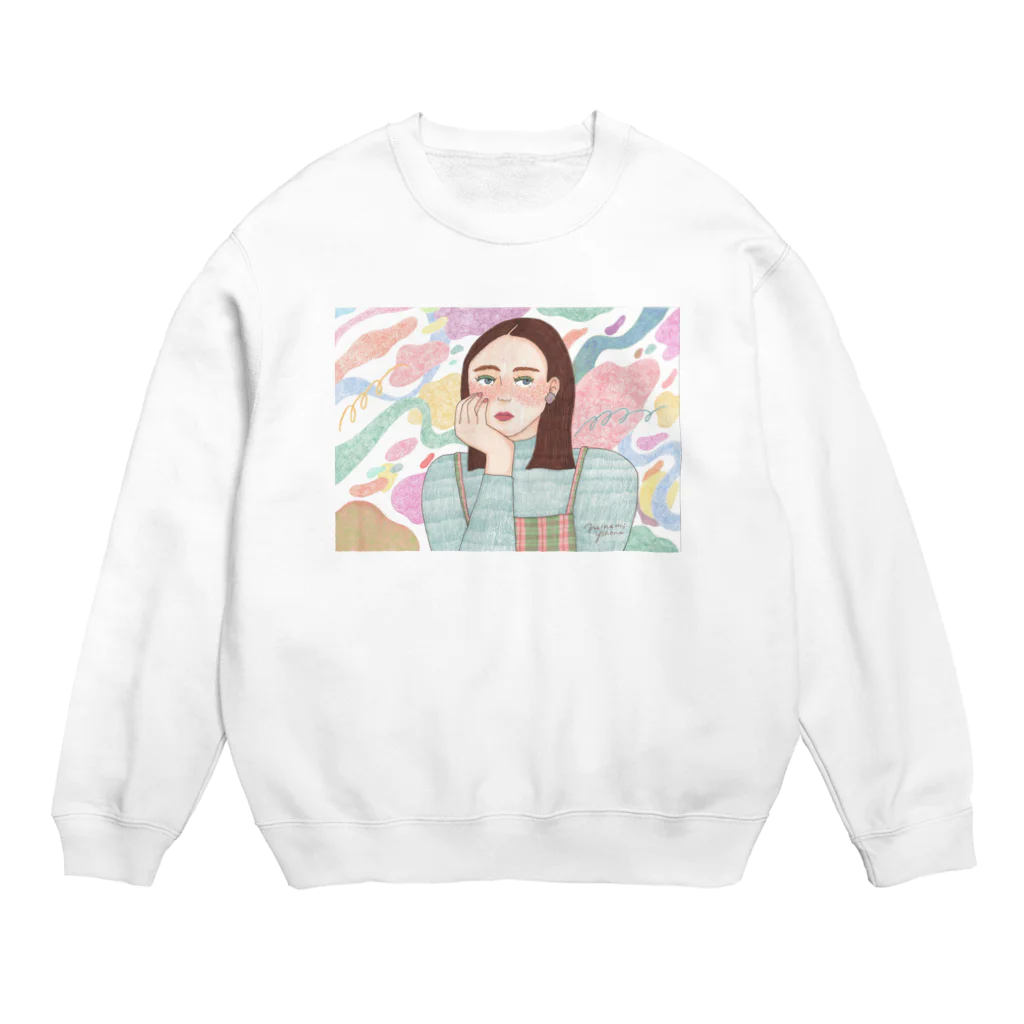 SUKIDEAFURETELUの夢の中で Crew Neck Sweatshirt