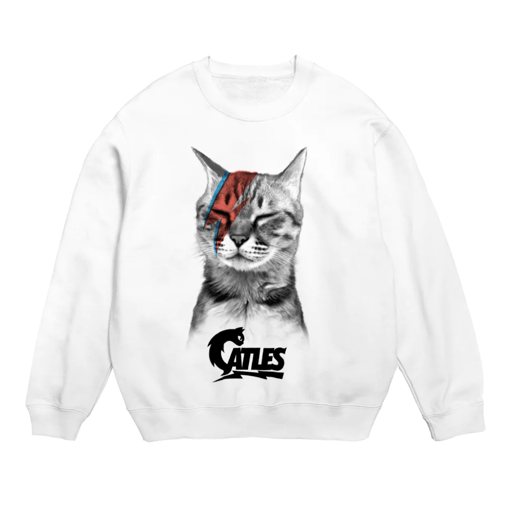 CATLESのCATLES FUKUSUKE BOWIE Crew Neck Sweatshirt