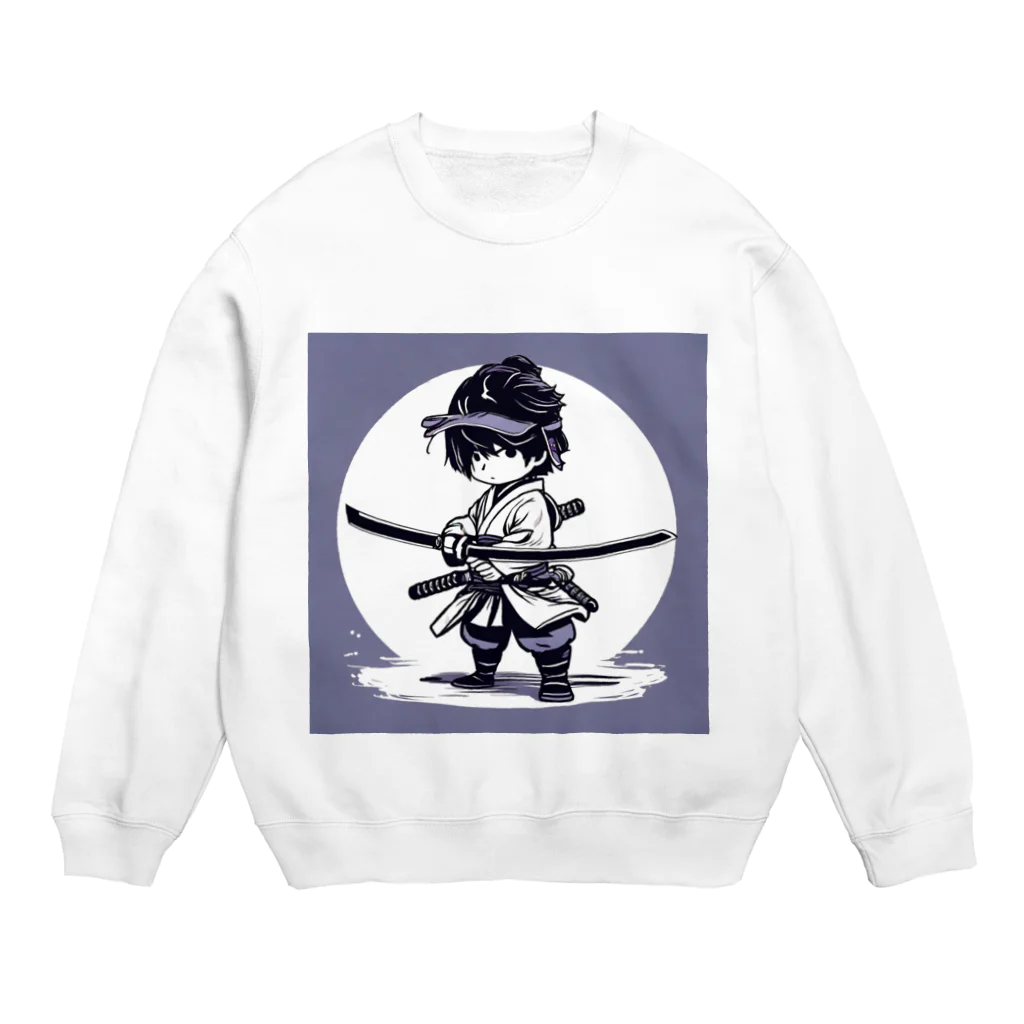 Zamurai【侍-samurai-】アートのZamurai【見習い】SD Crew Neck Sweatshirt