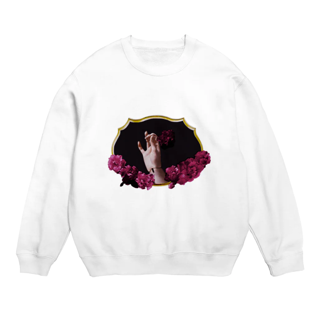 RUNAのドールの花摘み Crew Neck Sweatshirt