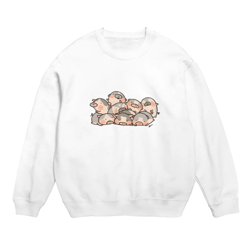 あんこ☆のほにゃほにゃグレーちゃん Crew Neck Sweatshirt