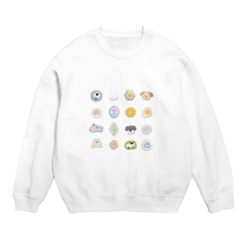 inucatcherのらぐあつめ1 Crew Neck Sweatshirt