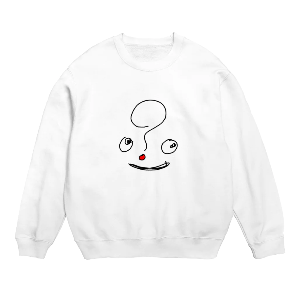 湯豆腐のはてな君 Crew Neck Sweatshirt