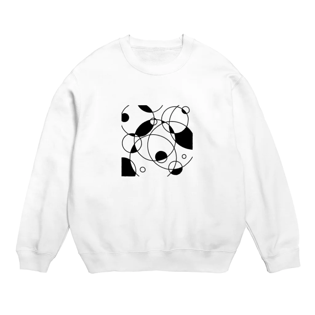 湯豆腐の模様 Crew Neck Sweatshirt