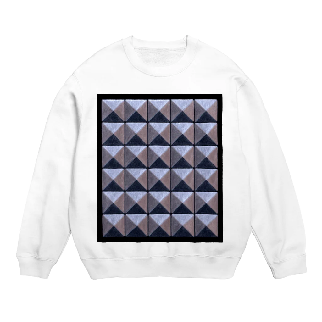 采-aya-のスタッズ Crew Neck Sweatshirt