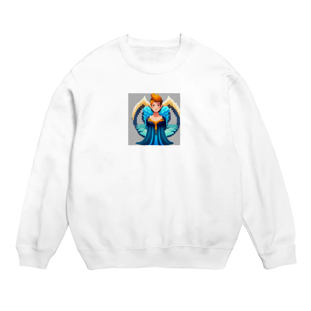 妖怪 白狐堂にようこその半人半鳥の怪物ハーピー Crew Neck Sweatshirt